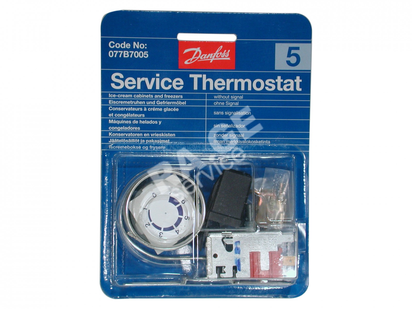 DANFOSS 077B7005 FREEZER THERMOSTAT